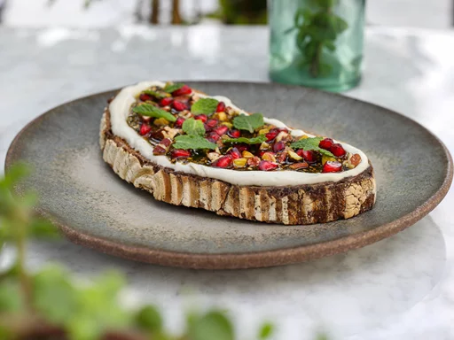 Cashew Labneh Tartine