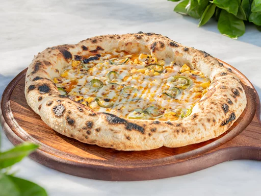 بيتزا الذرة والهلابينو
