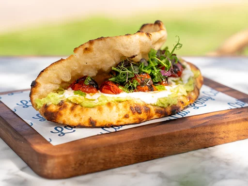 Burrata Caprese Folded Bread