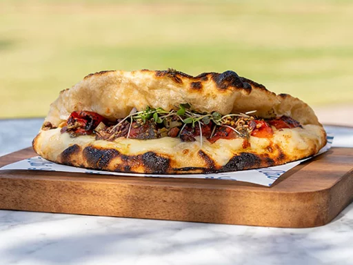 Halloumi Folded Bread