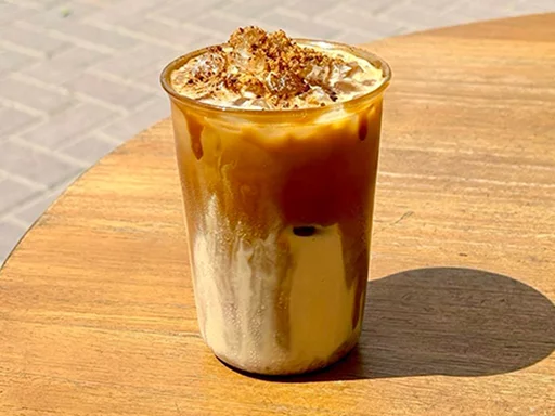 Biscoff Iced Latte