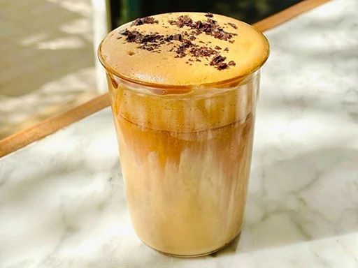 Butterscotch Iced Latte