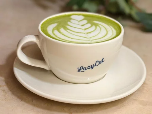 ماتشا لاتيه حار