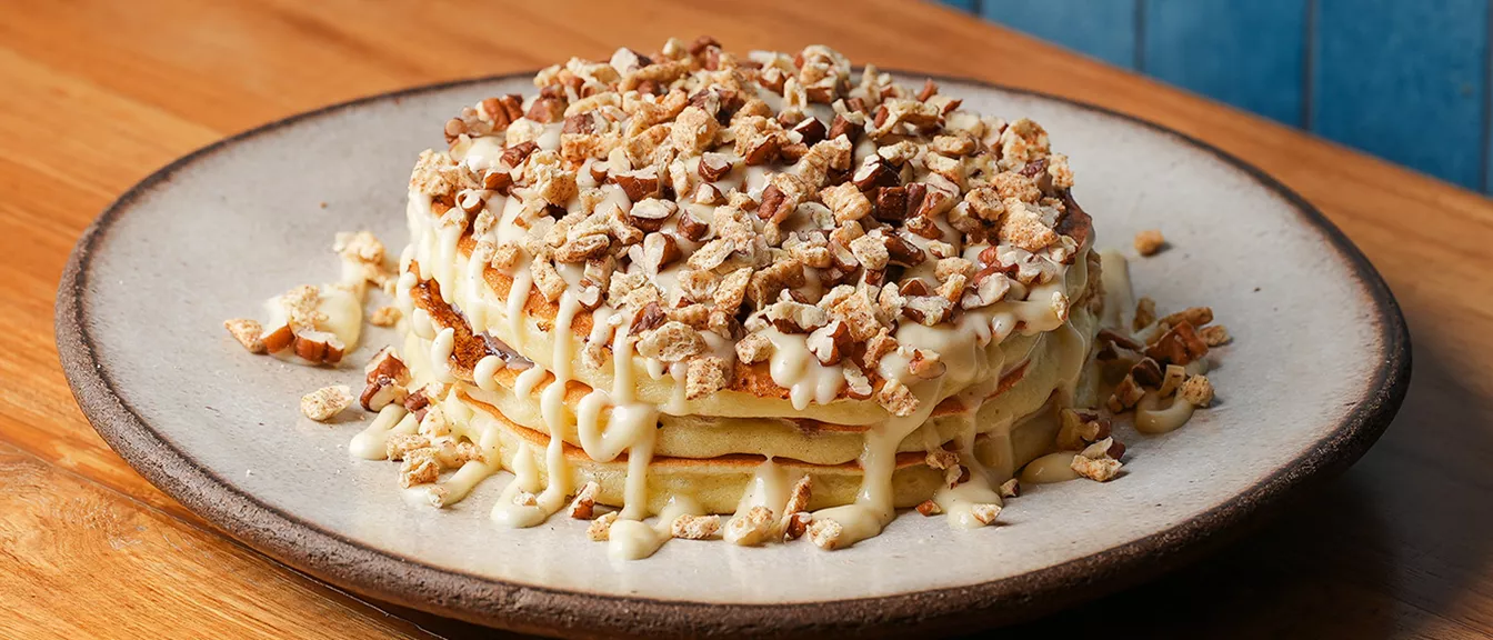 Cover Photo for Cinnamon Roll Pancakes